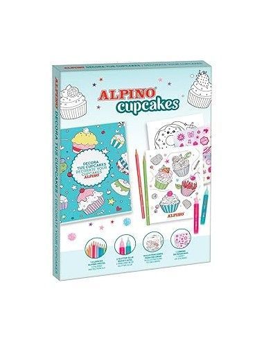 SET DE DIBUJOS DE CUPCAKES PARA COLOREAR