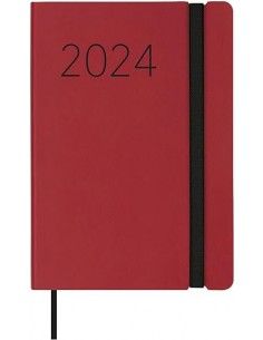 AGENDA LISA F4 2024 COLOR ROJO 2