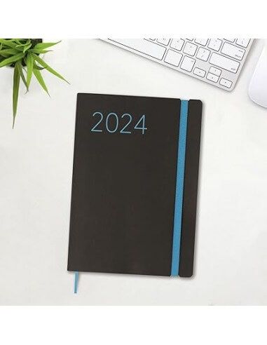 AGENDA LISA FA5 2024 COLOR  NEGRO