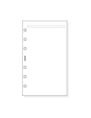 RECAMBIO AGENDA LISO BLANCO R442 400...