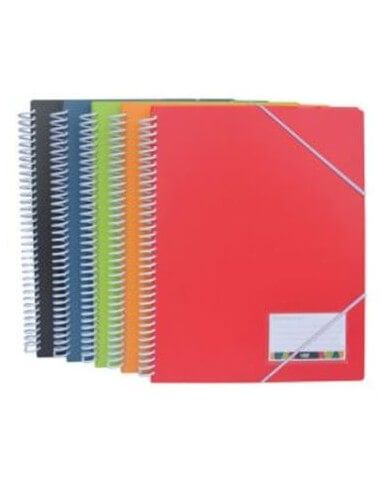 Carpeta de 40 fundas espiral 360...