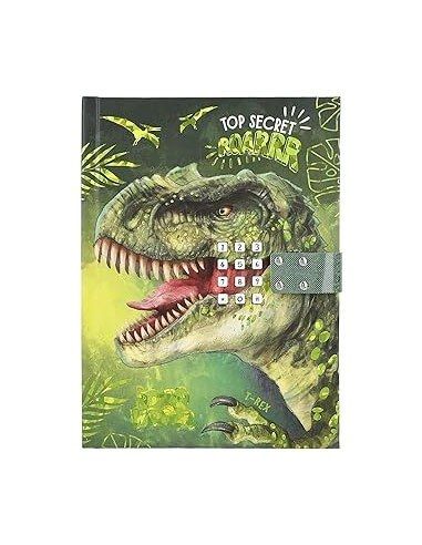 Dino world diario con codigo y sonido