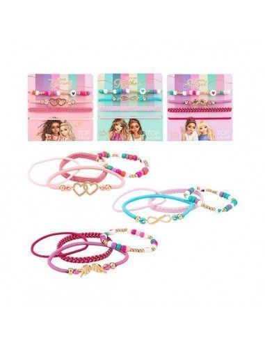 TOP Model set de pulsera y coletero