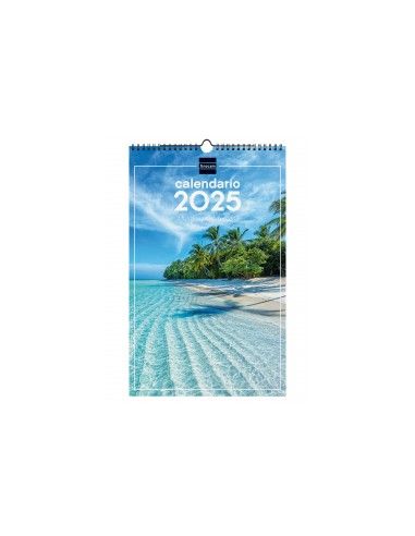 CALENDARIO PARED ESPIRAL 2025...