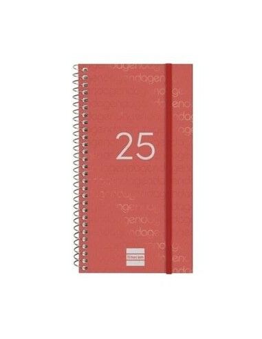 Agenda Espiral Year Color Rojo 2025...