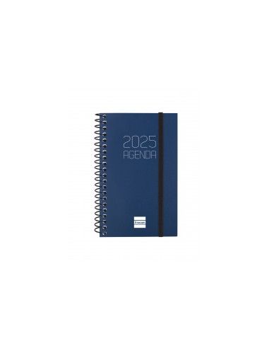 Agenda Espiral Opaque Color Azul 2025...
