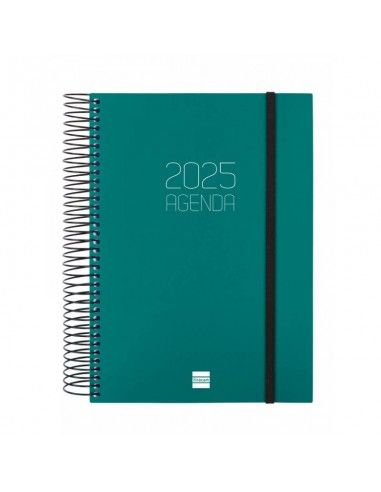 Agenda Espiral Opaque Color Verde...