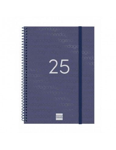 AGENDA ESPIRAL YEAR E10 2025 COLOR AZUL