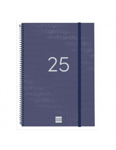 Agenda Espiral Year Color Azul 2025...