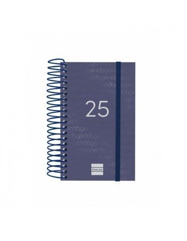 Agenda Espiral Year Color Azul 2025...