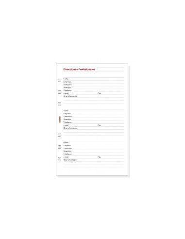 Recambio 50 hojas agenda Open R1051 6...