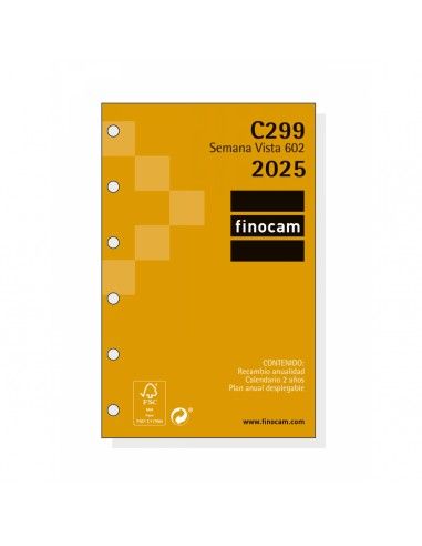 RECAMBIO AUALIDAD 2025 FINOCAM C299...