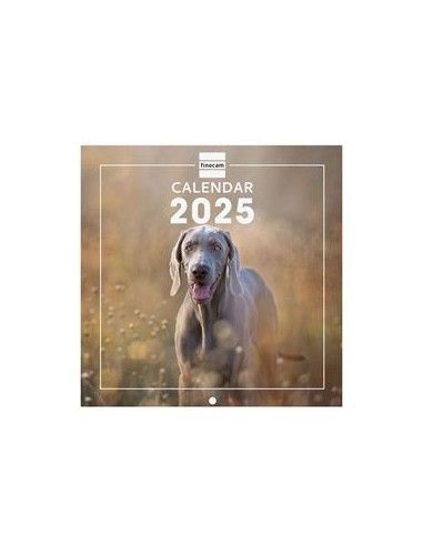 CALENDARIO 18X18 2025 DOGS INTL