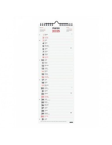 CALENDARIO DE PARED ESCRIBIR LARGO...