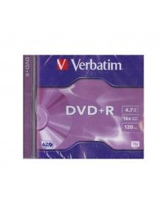 DVD VERBATIM +R 16X 4.7 GB 120 MINUTOS