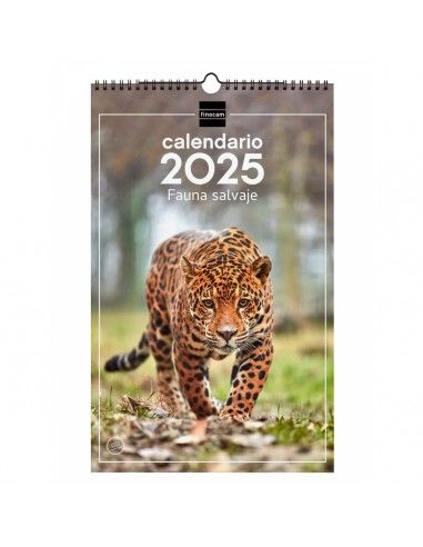 CAL.PARED ESP25X40 2025 FAUNA+