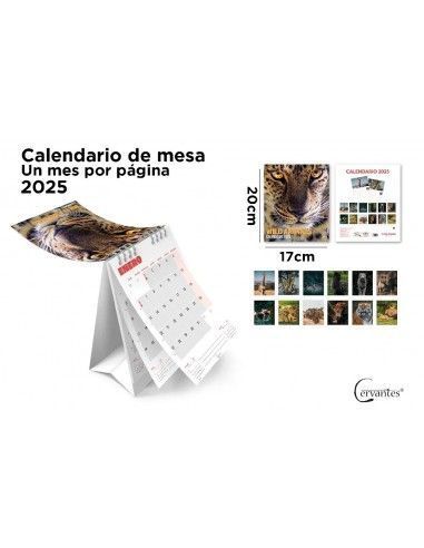 CALENDARIO DE MESA 17 x 20 cm 2025...