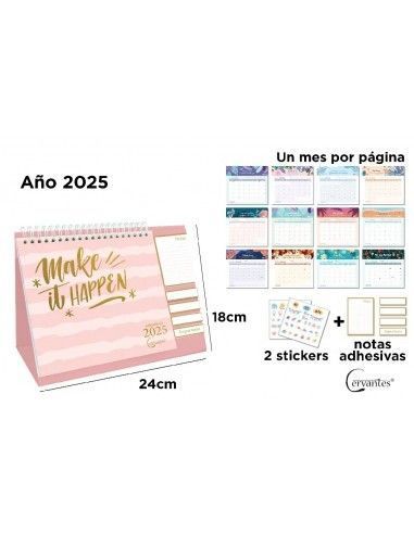 CALENDARIO SOBREMESA PREMIUM 2025 HAPPEN