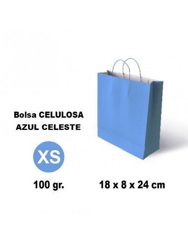 BOLSA CELU 10529 XS 18X8X24 100G AZUL