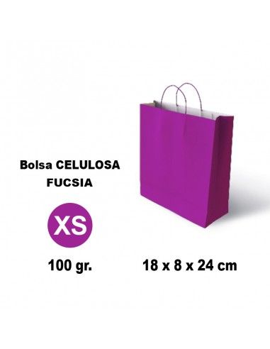 BOLSA CELU 10468 XS 18X8X24 100G FUCSIA