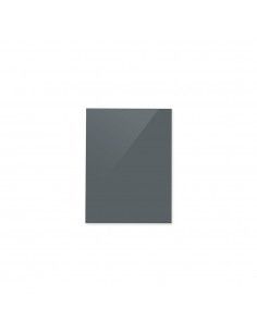 Pizarra cristal magnética 80x60 gris Rocada