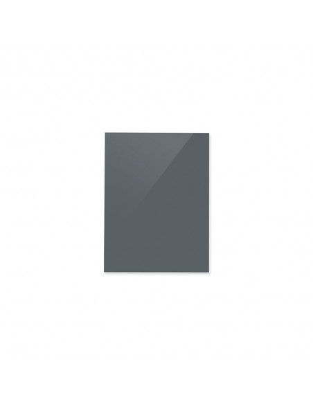 Pizarra cristal magnética 80x60 gris Rocada