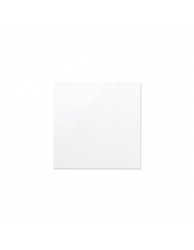 Pizarra cristal magnética 100x100 blanco puro Rocada