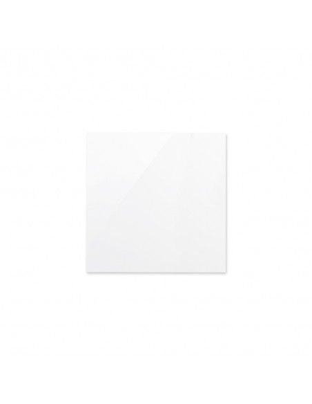 Pizarra cristal magnética 100x100 blanco puro Rocada