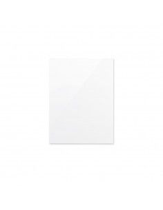 Pizarra cristal magnética 120x90 blanca Rocada