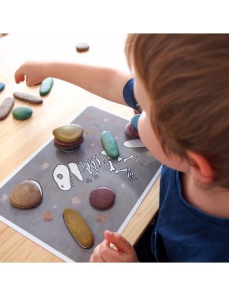 Piedras sensoriales ecológicas Henbea