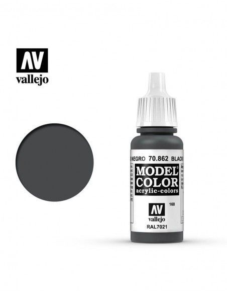 Pintura acrílica mate Vallejo Modelcolor 17ml para miniaturas