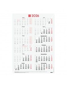 Póster calendario Finocam 2026 doble cara mixto 485x680 mm