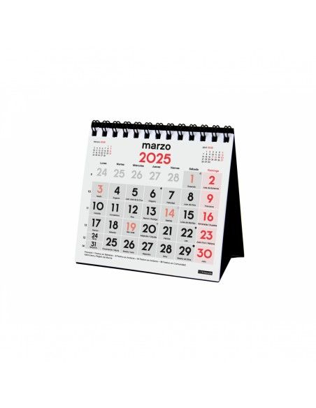 Calendario Finocam 2026 | Sobremesa XS números grandes compacto