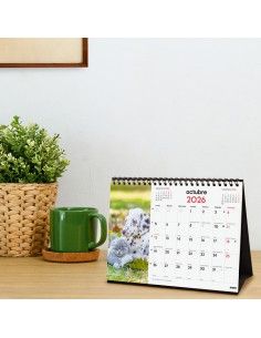 Calendario sobremesa 2025 perros y gatos Finocam 2