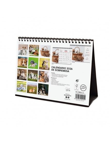 Calendario Finocam 2025 | Sobremesa perros y gatos