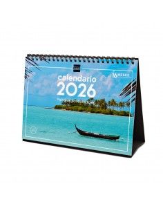 Calendario de sobremesa 2026 paisajes Finocam