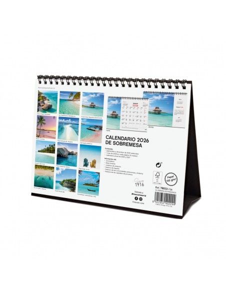 Calendario Finocam 2026 | Sobremesa paisajes inspiradores