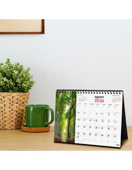 Calendario sobremesa 2026 Finocam con imágenes