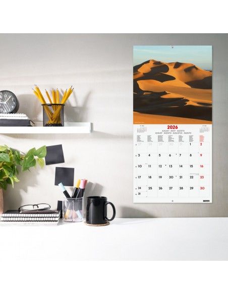Finocam calendario 2026 con imágenes de naturaleza