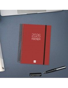 agenda-espiral-opaque-color-burdeos-2026-finocam 2