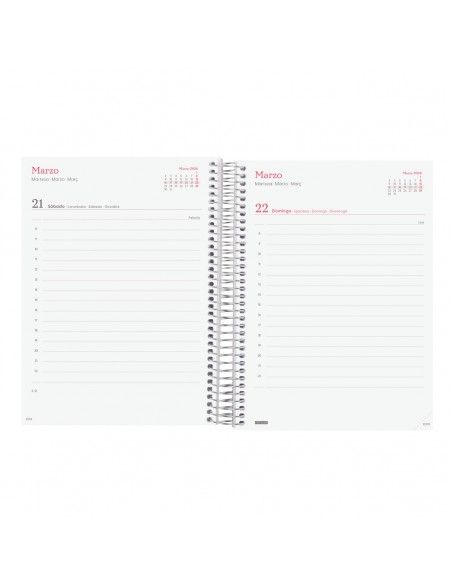 Agenda Design Col Imposible 2026 Finocam moderna y ligera