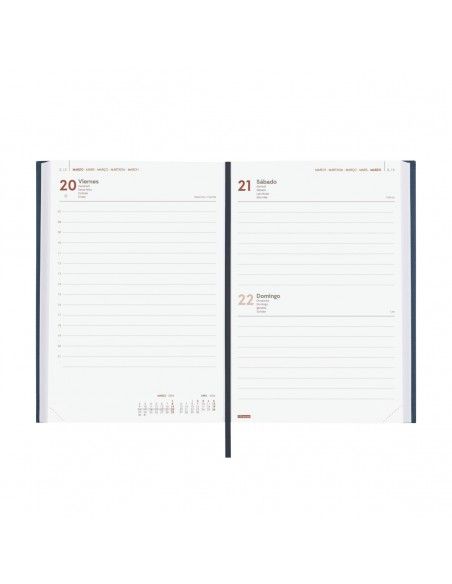 Agenda Finocam 2026 Milano Azul Y10 profesional y elegante