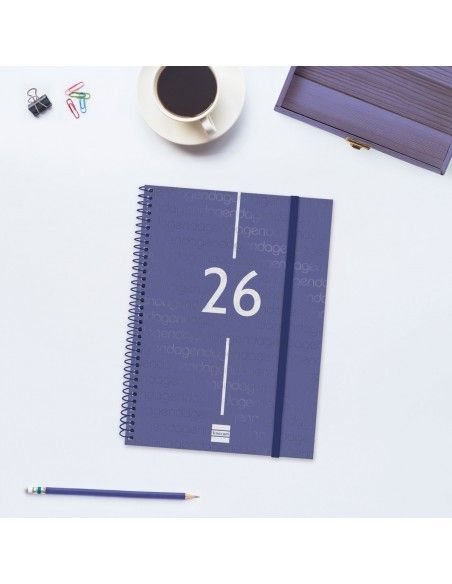 Interior semanal Agenda Year E10 2026 Finocam