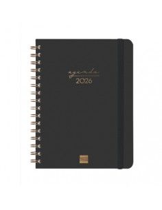 Agenda Alma E10 SVH 2026 Negra Finocam portada
