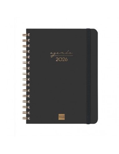 Agenda Alma E10 SVH 2026 Negra Finocam portada