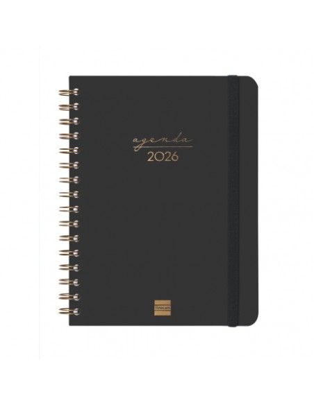 Agenda Alma E10 SVH 2026 Negra Finocam portada