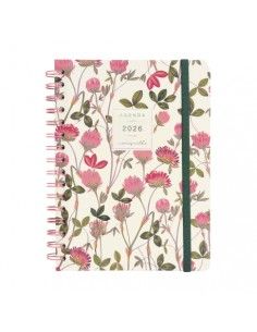 Agenda Moniquilla E10 SVH 2026 Amapola Finocam portada floral