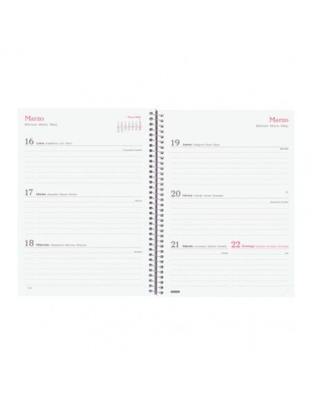 Agenda Design Col. E10 SVH 2026 Imposible Finocam