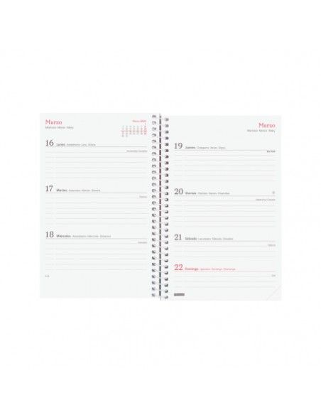 Agenda Design Col Ahora 2026 Finocam formato E5