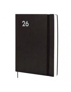 Agenda Dynamic Mara 2026 Finocam color negro vista frontal